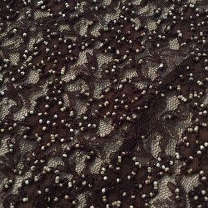NWOT DESIGNER handmade beaded and lace vest